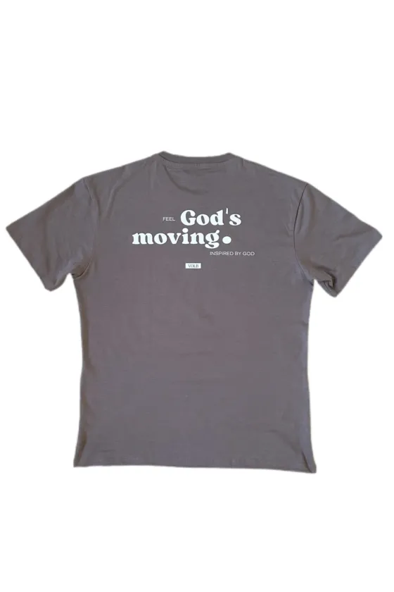 Camiseta Regular Fit Feel God´s moving