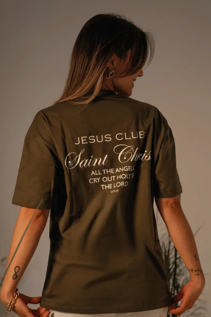 Camiseta Oversized Fit Saint Christ